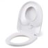 Family Toilet Seat Potty Training 2 In 1 White With Soft Close 0 0