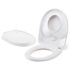 Family Toilet Seat Potty Training 2 In 1 White With Soft Close 0 6